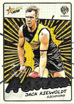 2018 Select Footy Stars - A-Graders #AG42 Jack Riewoldt Front